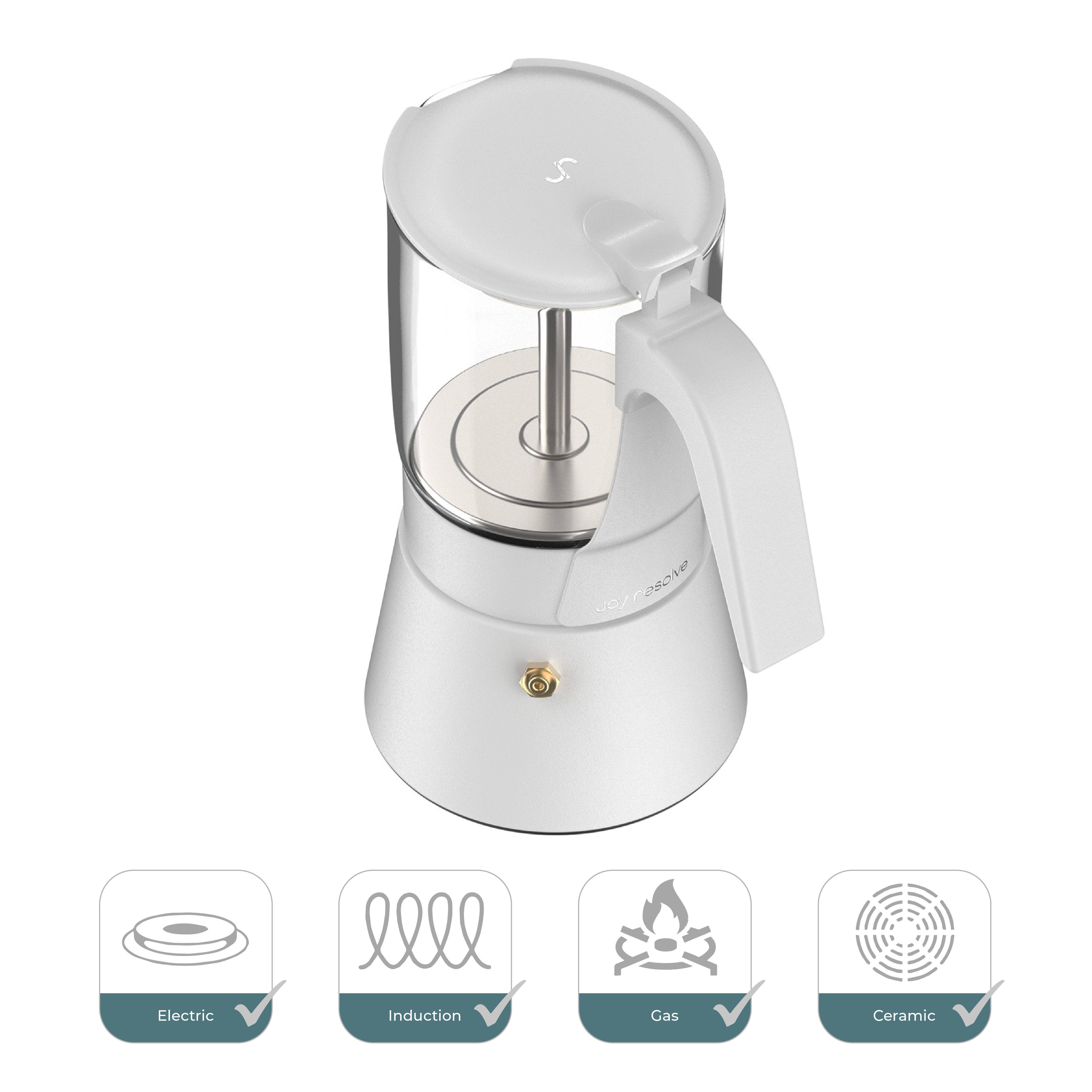 ClearBrew™ Moka Pot